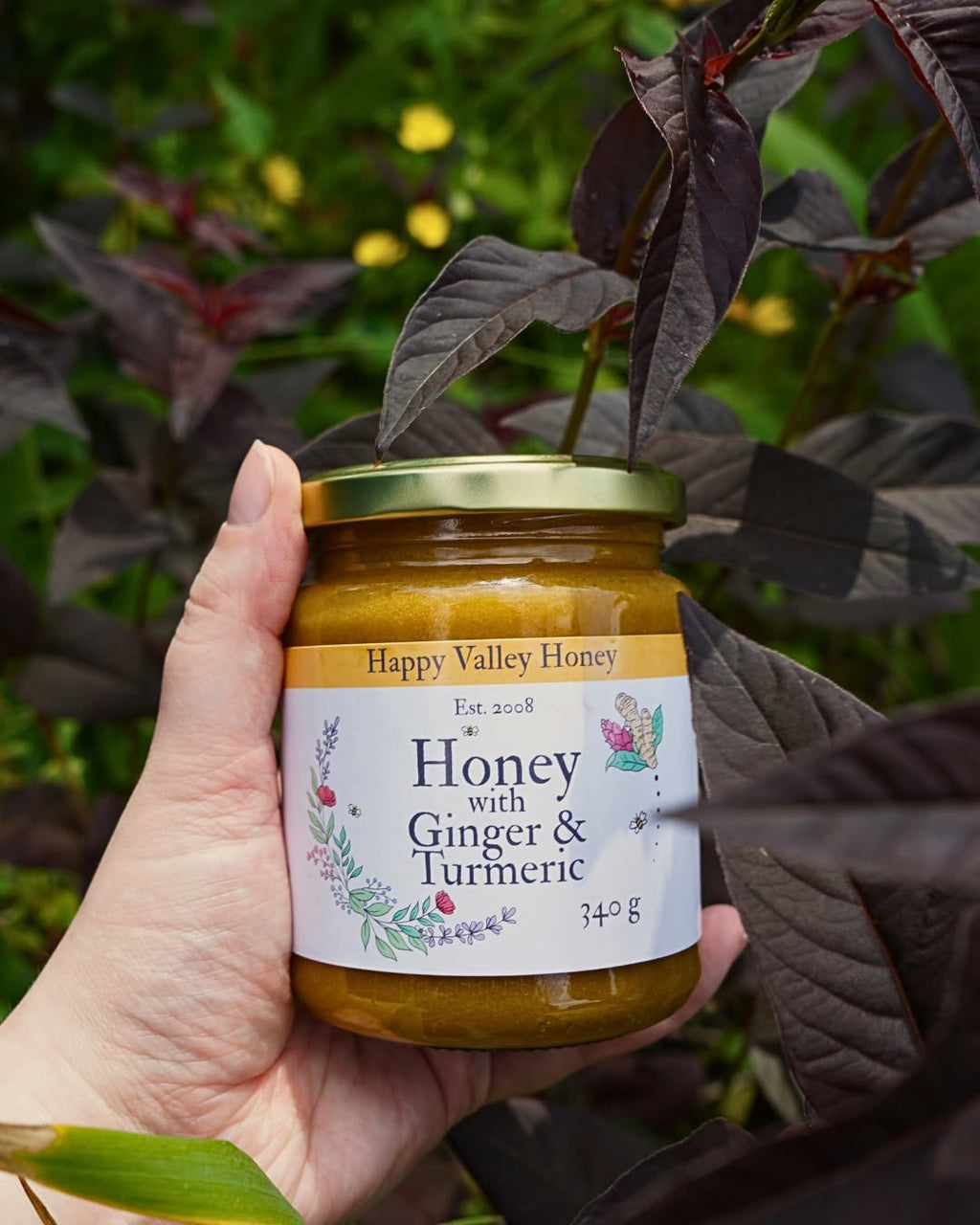 Organic Ginger & Turmeric Honey