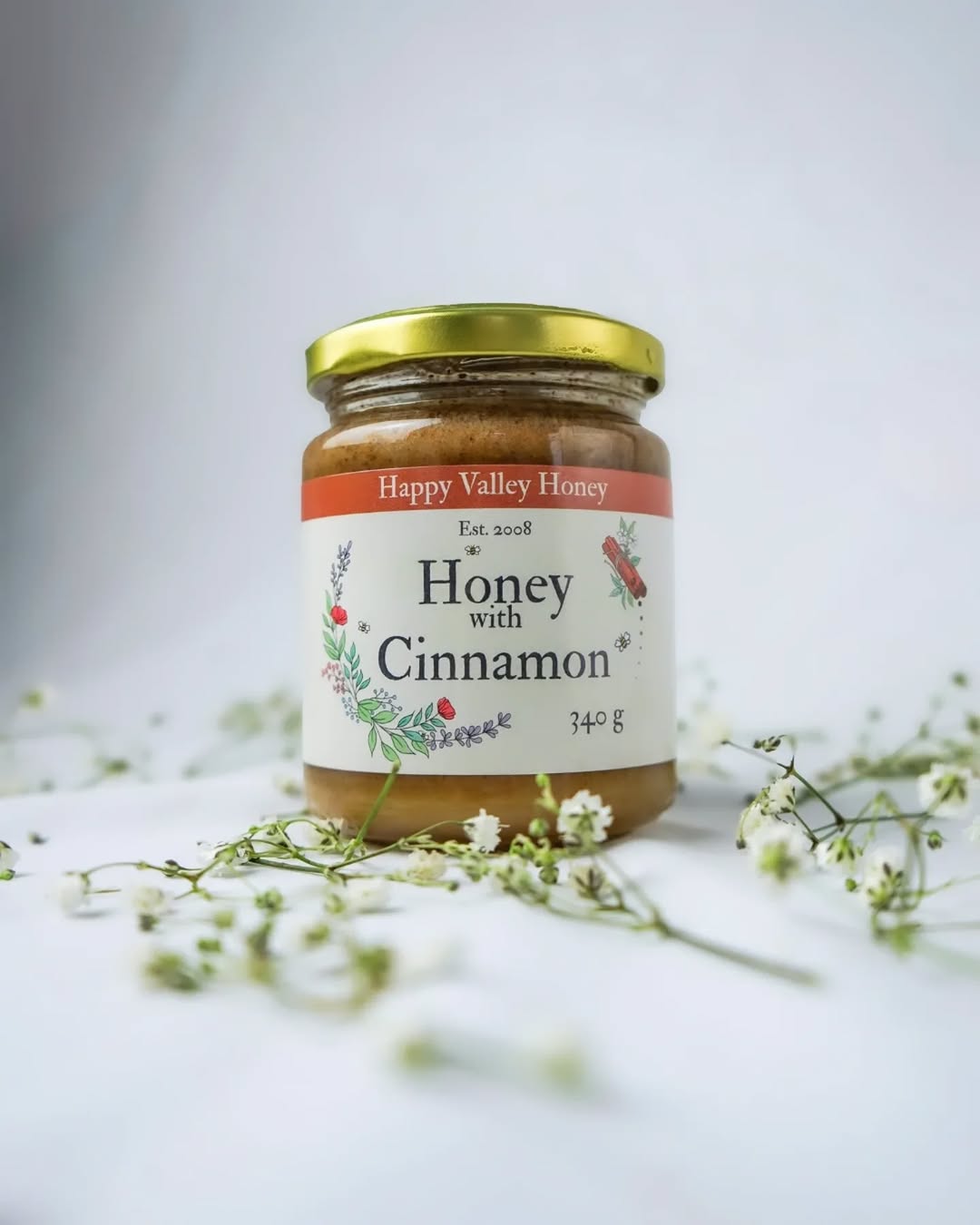 Organic Cinnamon Honey